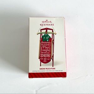 Hallmark Keepsake Snow Much Fun Ornament 2014